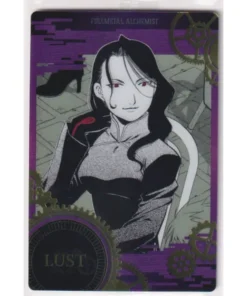 Lujuria 1-12 C | Tarjeta de oblea de FullMetal Alchemist