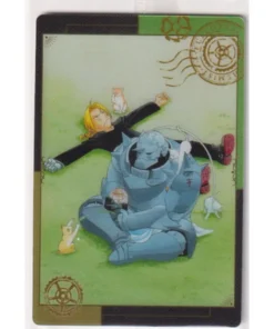 Edward y Alphonse Elric 1-21 VR | Tarjeta de oblea de FullMetal Alchemist