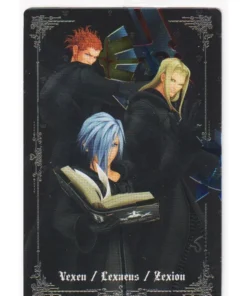 Vexen / Lexaeus / Zexion 017 | Tarjeta de oblea de Kingdom Hearts
