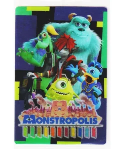Monstruópolis 002 | Tarjeta de oblea de Kingdom Hearts