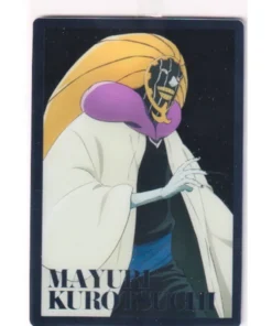 Mayuri Kurotsuchi 26V | Tarjeta de oblea de Bleach Bandai