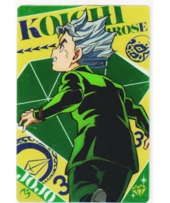 Tarjeta de oblea de Koichi Hirose n.° 02 de JoJo’s Bizarre Adventure