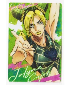 Jolyne Cujoh n.° 01 | Tarjeta de oblea de JoJo’s Bizarre Adventure