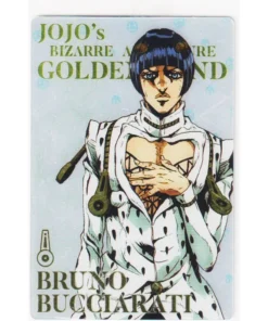 Bruno Bucciarati No.02 | Tarjeta de oblea La extraña aventura de JoJo