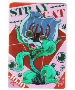 Gato callejero n.° 15 | Tarjeta de oblea de JoJo’s Bizarre Adventure