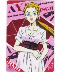 Aya Tsuji n.° 09 | Tarjeta de oblea de JoJo’s Bizarre Adventure