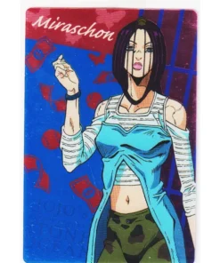 Miraschon n.° 10 | Tarjeta de oblea de JoJo’s Bizarre Adventure