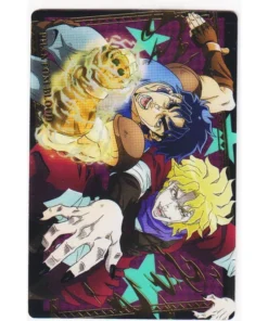 Jonathan y Dio n.° 24 | Tarjeta de oblea de JoJo’s Bizarre Adventure