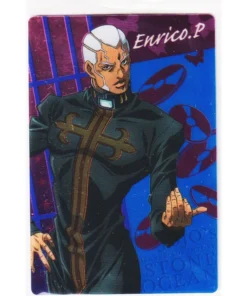 Enrico.P n.° 07 | Tarjeta de oblea de JoJo’s Bizarre Adventure