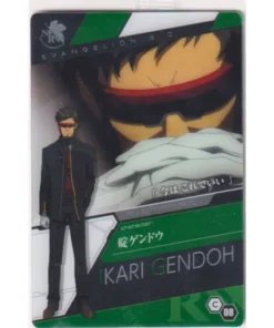 Tarjeta de oblea de Evangelion de Ikari Gendoh C 08
