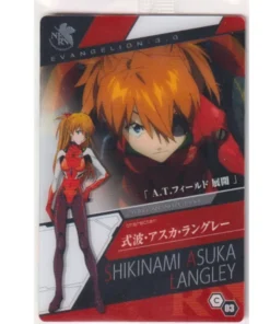 Tarjeta de oblea de Evangelion de Asuka Langley C 03