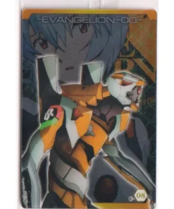 Evangelion 00 C-08 | Tarjeta de oblea de Evangelion