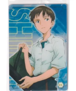 Shinji Ikari C-01 | Tarjeta de oblea de Evangelion