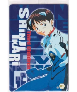 Shinji Ikari (3.er hijo) C-01 | Tarjeta de oblea de Evangelion