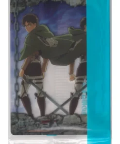 Eren y Levi ATW-1-12 | Tarjeta transparente de Ataque a los Titanes