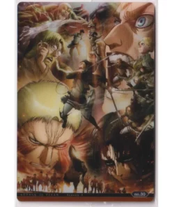 Eren Jäger n.° 30 | Tarjeta de oblea de Ataque a los Titanes