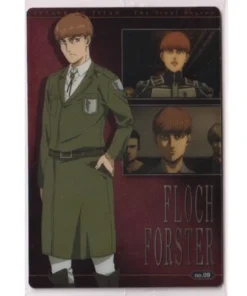 Floch Forster n.° 09 | Tarjeta de oblea de Ataque a los Titanes