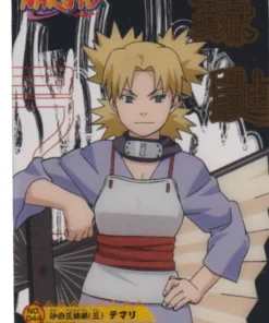 Temari NO 44 | Tarjeta transparente de Naruto Bandai