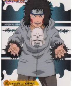Kiba NO 038 | Tarjeta transparente de Naruto Bandai