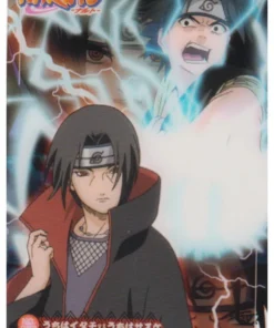 Itachi y Sasuke n.° 023 | Tarjeta transparente de Naruto Bandai