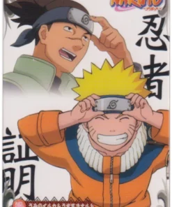 Naruto e Iruka n.° 018 | Tarjeta transparente de Naruto Bandai