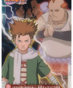 Choji VS Jirobo NO 024 | Tarjeta transparente Naruto Bandai