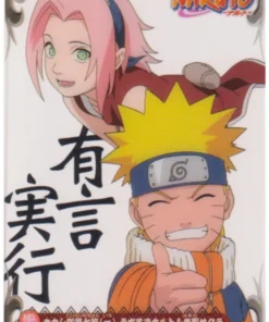Naruto y Sakura n.° 015 | Tarjeta transparente de Naruto Bandai