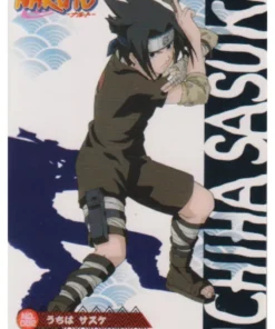 Sasuke NO.002 | Tarjeta transparente de Naruto Bandai