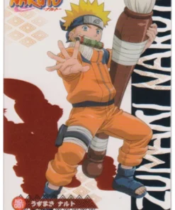 Naruto NO.001 | Tarjeta transparente de Naruto Bandai