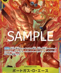 Portgas.D.Ace PRB02-018 R (Paralelo) – One Piece The Best 2