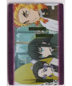 Rengoku y Tokito y Shinobu 019 | Tarjeta de oblea Demon Slayer Vol.2