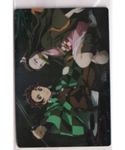 Tanjiro Kamado y Nezuko Kamado [Tarjeta visual] 014 | Tarjeta de oblea Demon Slayer