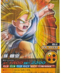 Son Goku 172-IV | Datos de Dragon Ball Carddass W