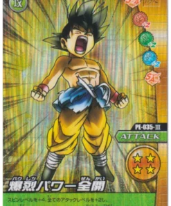 Son Goku PE-035-III | Tarjeta de datos de Dragon Ball