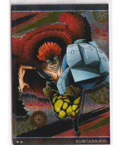 Figura Eustass Kid n.° 10-12 R | Bandai One Piece Wafer