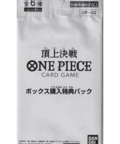 Sobre promocional de One Piece – Pack promocional Box Topper OP-02