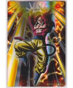 Son Goku (Super Saiyan 4) 14 SR | Tarjetas de oblea de Dragon Ball