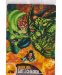 Androide 16 contra Cell 316 | Colección de Batalla de Dragon Ball Z