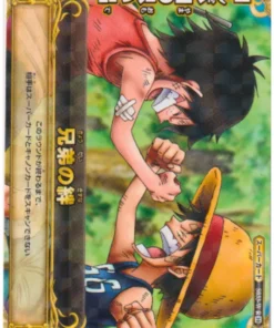Ace & Luffy S033-W R (Foil) | One Piece BB MATCH W
