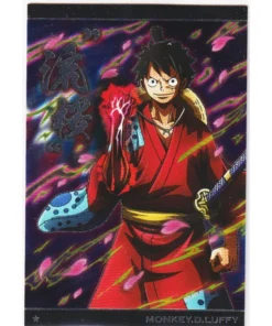 Monkey.D.Luffy n.° 8-01 N | Bandai One Piece Wafer