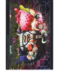 Kaido y Charlotte Linlin No.8-02 N | Oblea de una pieza Bandai