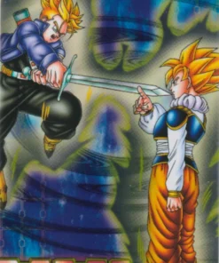 Trunks vs. Goku SP n.° 42 (Foil) | Colección de cartas de Dragon Ball de Ensky