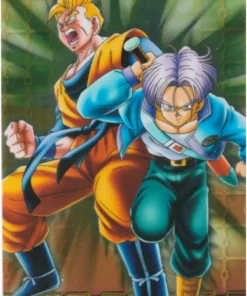 Son Gohan y Trunks SP n.° 45 (Foil) | Colección de cartas de Dragon Ball de Ensky