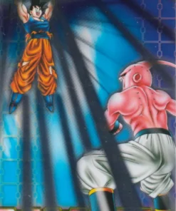 Son Goku vs. Majin Buu SP n.° 50 (Foil) | Colección de cartas de Dragon Ball de Ensky