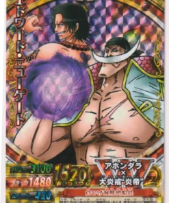 Edward Newgate PMK-005-W CP (Foil/Promocional) | One Piece BB MATCH W