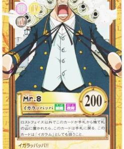 Mr.8 C390 | One Piece Carddass Hiperbatalla