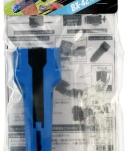 Beyblade X: BX-42 Empuñadura de goma personalizada, versión azul