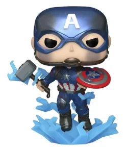 Funko POP MARVEL Capitán América con Escudo y Martillo Glows in the Dark – ilevel. Librería, cómics y regalos