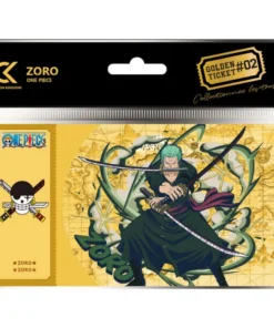 Golden Ticket One Piece Roronoa Zoro mod. 02 – ilevel. Librería, cómics y regalos