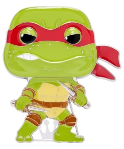 Lote Funko POP PIN Tortugas Ninja Leonardo, Donatello, Michelangelo y Raphael – ilevel. Librería, cómics y regalos